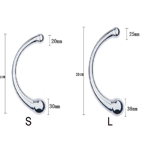Ended Elegant Hook Steel Anal Double Stainless 5858 0116